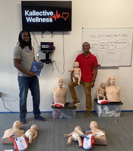 Kallective Wellness offers first aid, CPR training